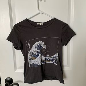 Urban Outfitters Wave Graphic Tee
